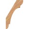 Ekena Millwork 5 1/2"W x 12"D x 20"H Olympic Smooth Knee Brace, Western Red Cedar BRC06X12X20OLY00SWR - alternate 3